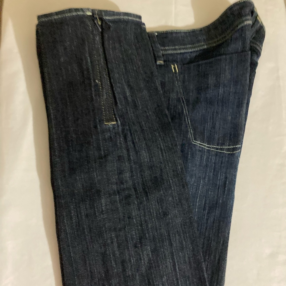NOIR Denim Jeans Size 8. Zipper at the ankles. 4 pockets. 98% cotton 4% spandex